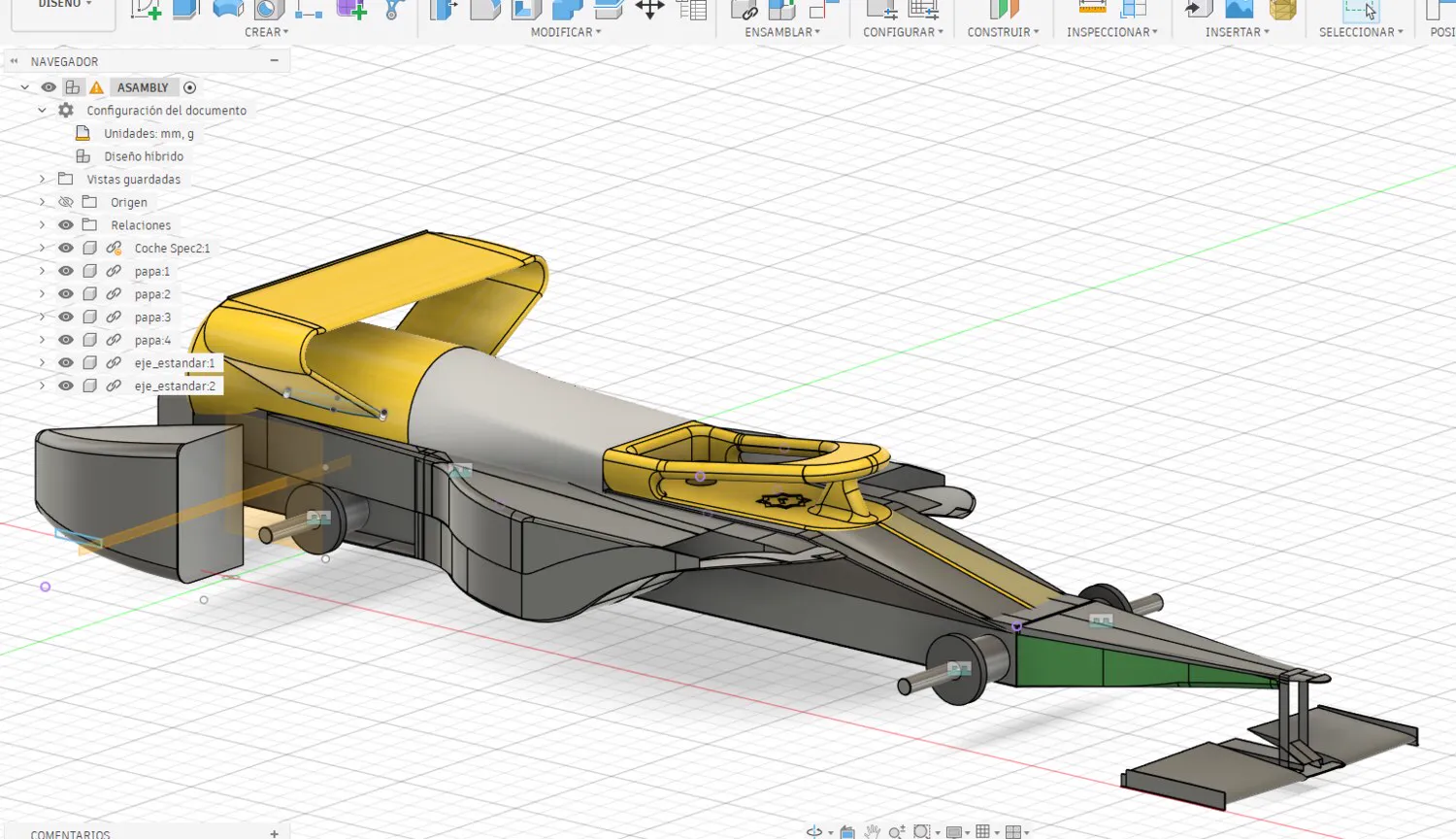 Diseño CAD en Fusion 360